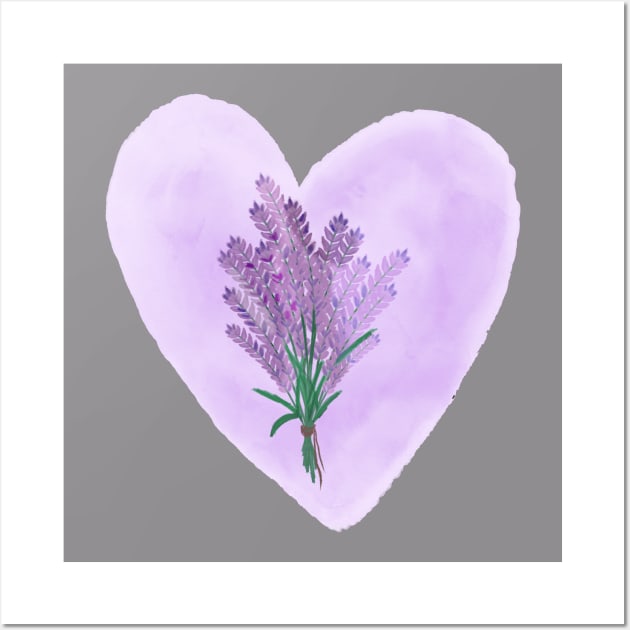 lavender Wall Art by Passion gifts